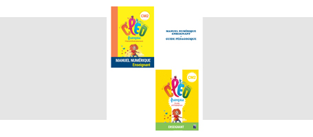 Manuel num&eacute;rique enseignant + guide p&eacute;dagogique