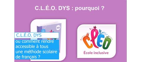 C.L.E.O. DYS : pourquoi ?